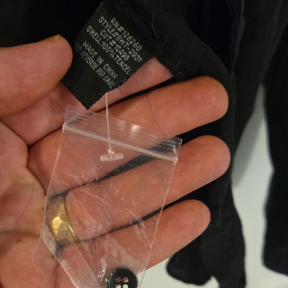 Velvet Heart Black Lightweight Shirt Jacket - Picture 3 of 7